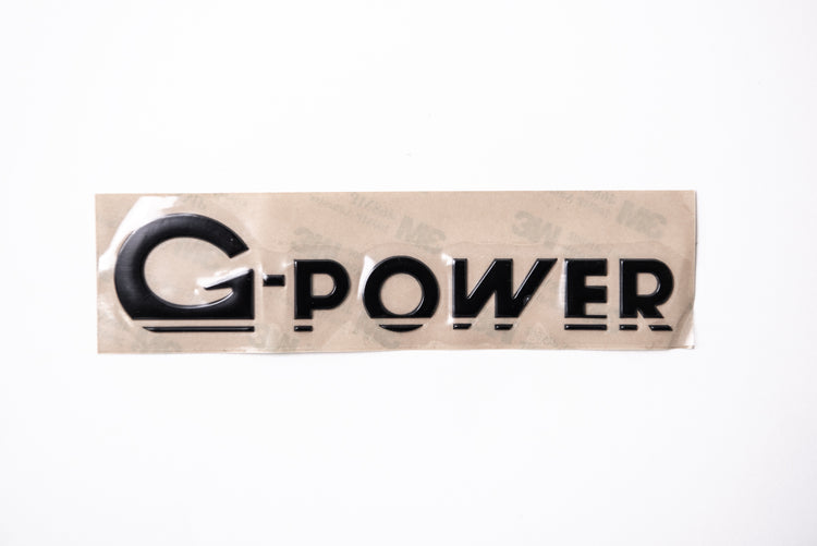 G-POWER Schriftzug