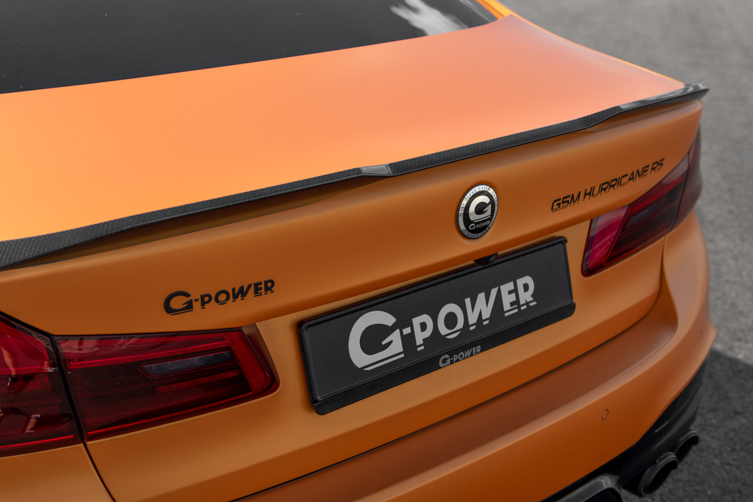 G-POWER - Carbon Forged Auspuffblende – G-POWER Fanshop